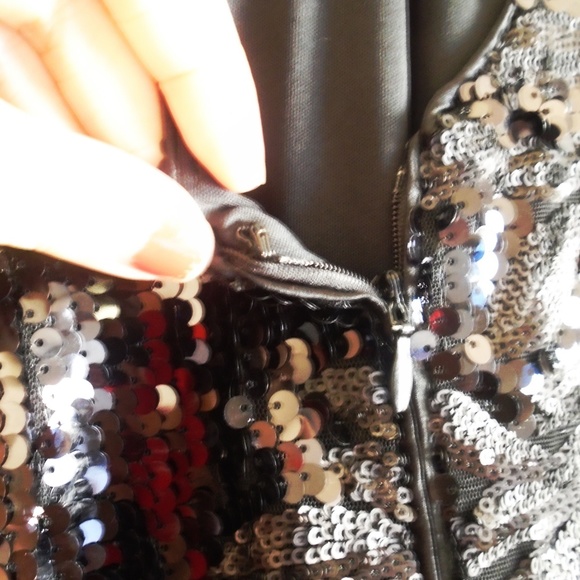 Calvin Klein full sequin maxi dress - Picture 6 of 8